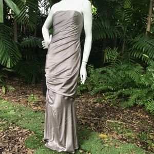 Vintage Vera Wang  purple label silk sleeveless  Dress